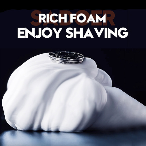 Full English SADOER men's shaving mousse soft and softening beard men's shaving cream cross-border foreign trade wholesale