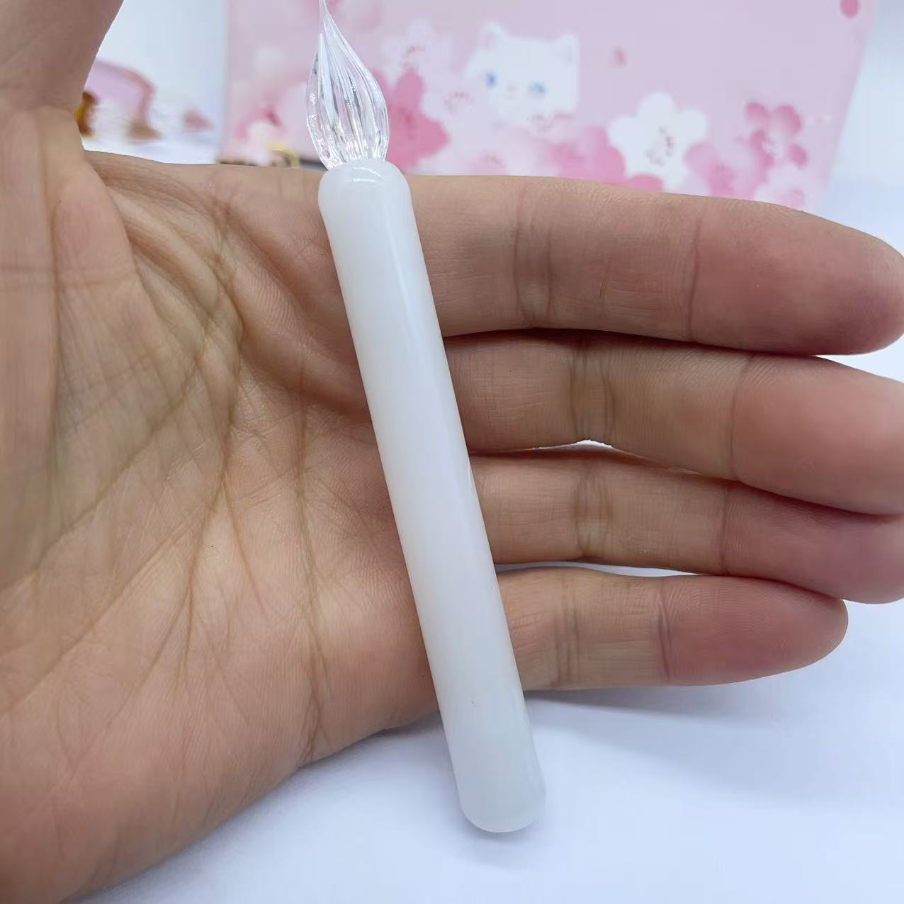 백옥 직경 10mm 싱글