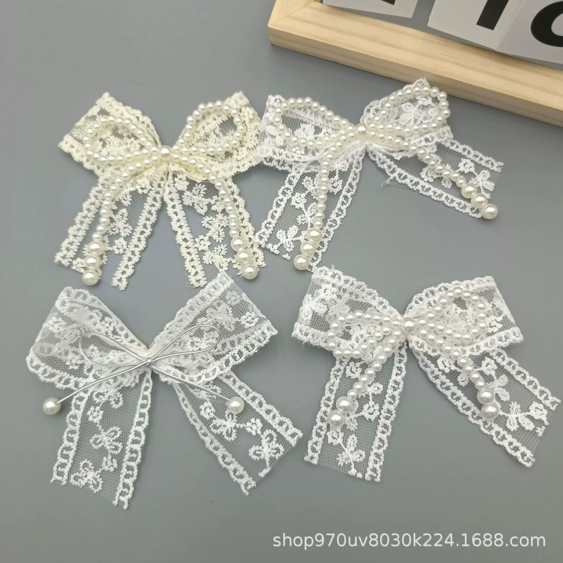 Новый кружевной бант с жемчугом, брелок для ключей «Любовь», женский трансграничный новый милый кулон для сумки, держатель для ключей от машины