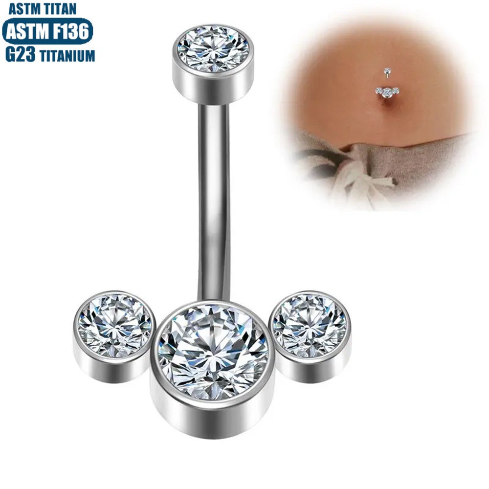 Pointed labret stud close-up product detail