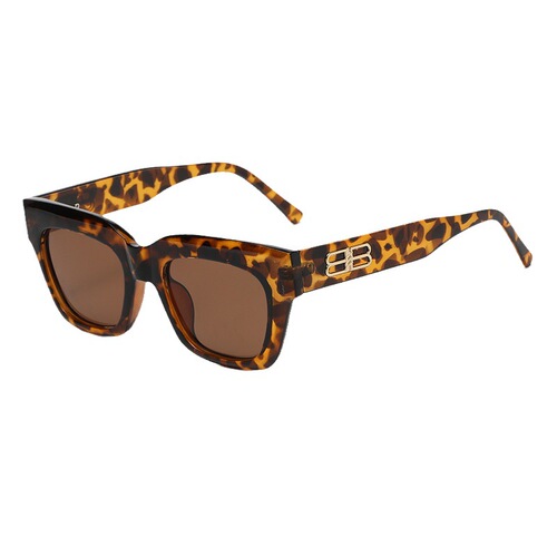  new fashion cross-border square American retro cat-eye sunglasses for women trendy ins internet celebrity fashionable sunglasses wholesale