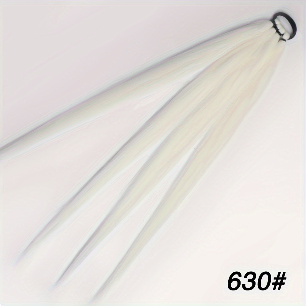 26 pulgadas de longitud de cabello de cabello de cabello sintético, extensión de cabello de cabello de cabello de cabello de alta temperatura, cabello de cabello de cabello de dama