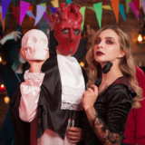 Японское сердце, маска, шлем, xэллоуин, новая коллекция