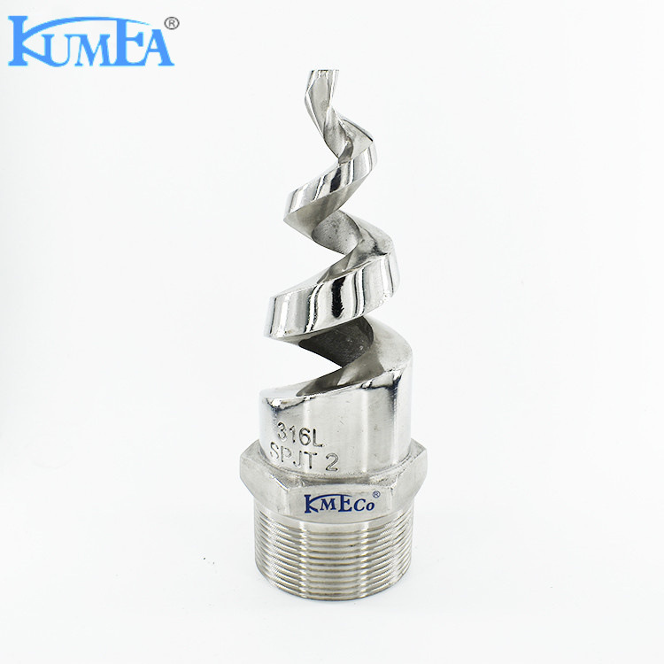 304金属不锈钢螺旋喷嘴除尘冷却塔脱硫喷嘴MSP喷淋塔螺旋喷头