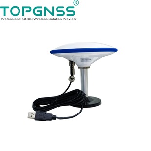 TOPGNSS high precision sub meter class Bluetooth GNSS receiver USB GPS module antenna GM-105L