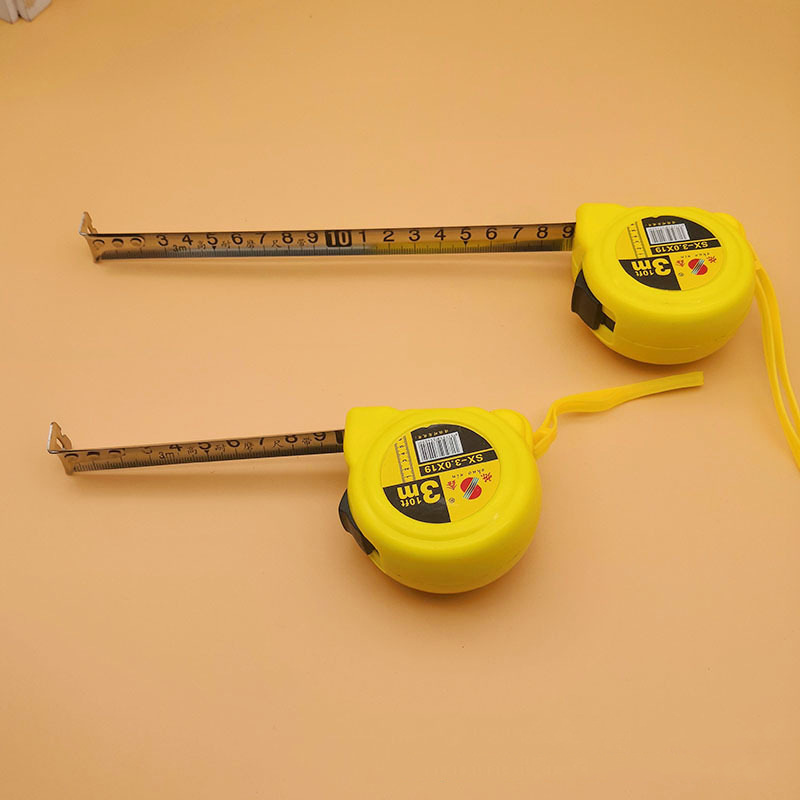 卷尺尺子直供卷尺3米长不锈钢标准卷尺产品包裹简约便携测量工具
