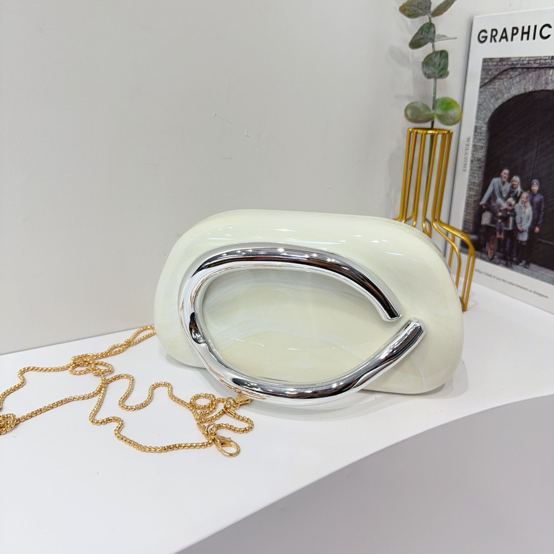 White, marble