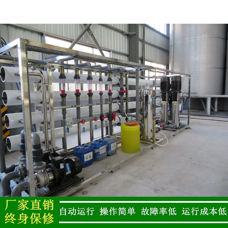 供应反渗透纯水系统工业水处理设备20t/hRO反渗透除盐水装置软化