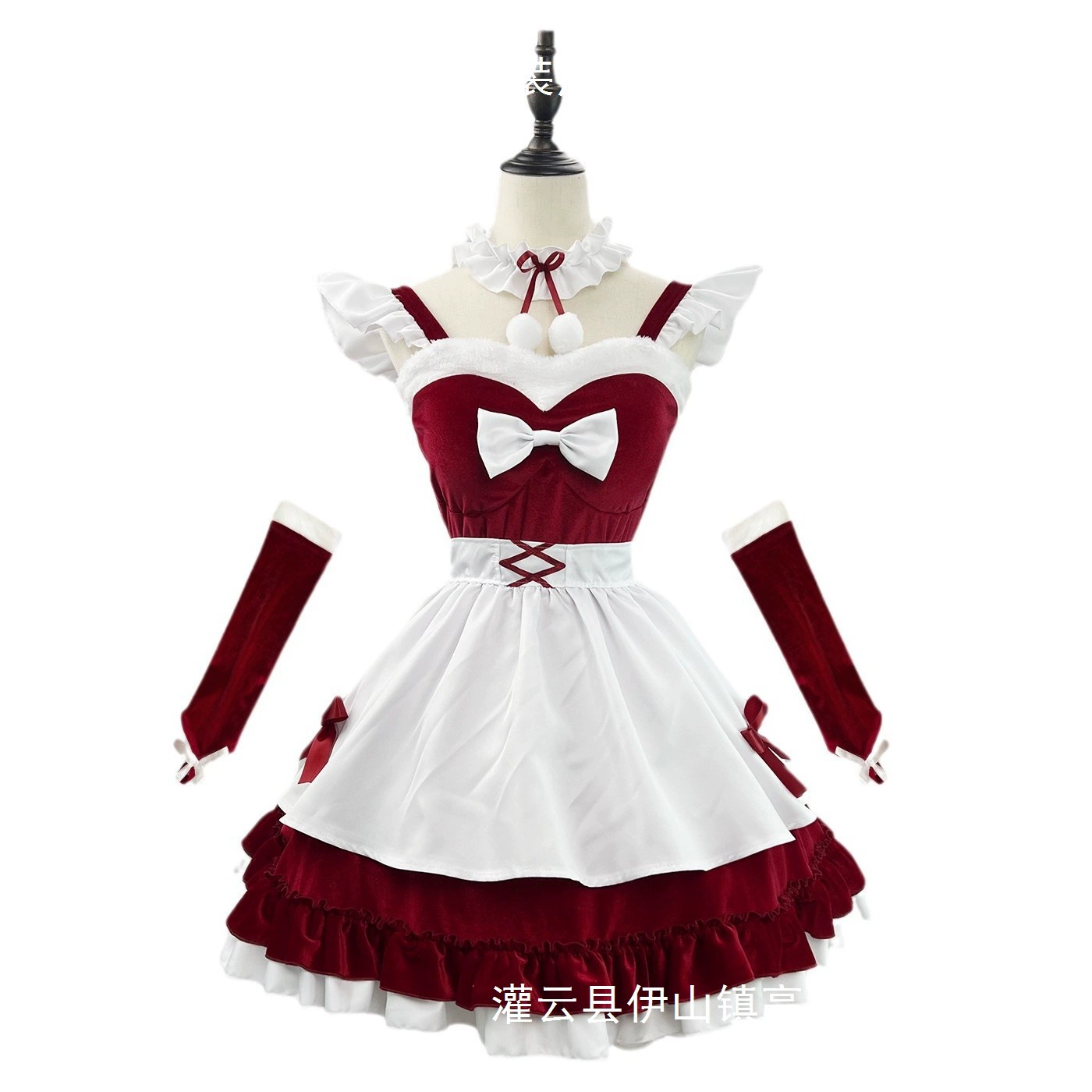 Костюм горничной Y Maid OSPLA оригинальный большого размера, чистое желание C, аниме-костюм из бархата, новинка, рождественское выступление