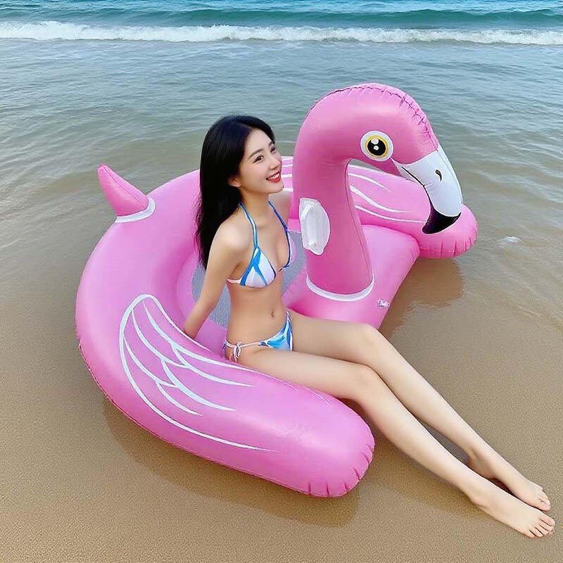 U形躺椅火烈鸟游泳圈独角兽网布浮排恐龙印花游泳圈 现货供应|undefined