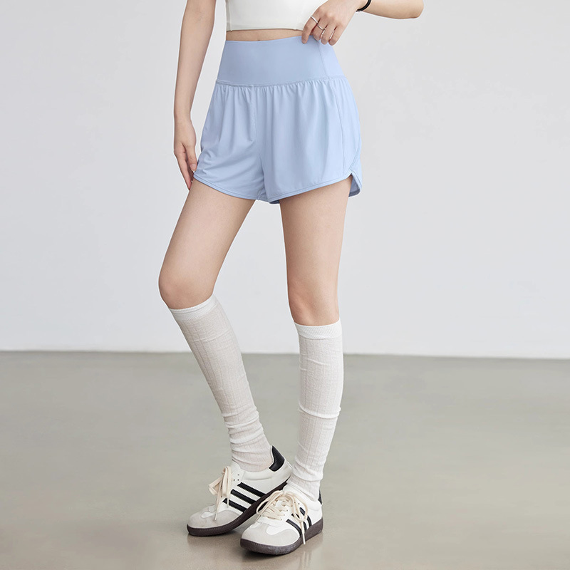 夏ピラティススポーツショーツ女性の露出防止痩身 3 点ランニングジムパンツ 2025 新しいヨガパンツ|undefined