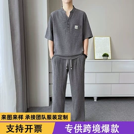 男式休闲裤;男式T恤;运动裤