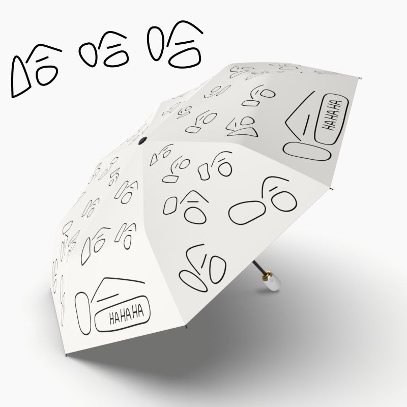 Fun and Unique Fully Automatic Umbrella for Women, Dual-Purpose for Sun and Rain, Sun Protection, Uv Protection, Foldable and Durable Sun Umbrella Fun and Unique Fully Automatic Umbrella for Women, Dual-Purpose for Sun and Rain, Sun Protection, Uv Protection, Foldable and Durable Sun Umbrella
