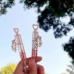 L バブルブロワー スティック 小型 屋外 結婚式 バブル 結婚式のお土産 お祝い かわいい 結婚式の装飾 ギフト ホット P