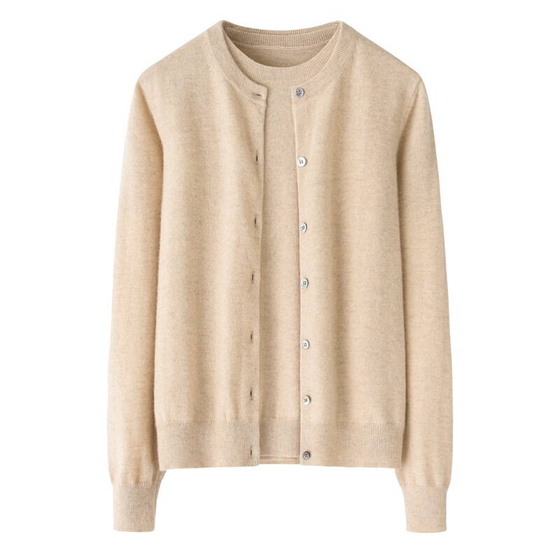 Erdos City Source Factory 100 Pure Cashmere Two-Piece Sweater Knitted Cardigan Vest Cashmere Sweater Women