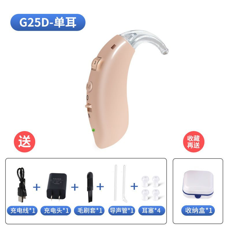 audífonos de reducción de ruido en el oído recargable amplificador de sonido de mediana edad fabricantes de colectores de voz al por mayor