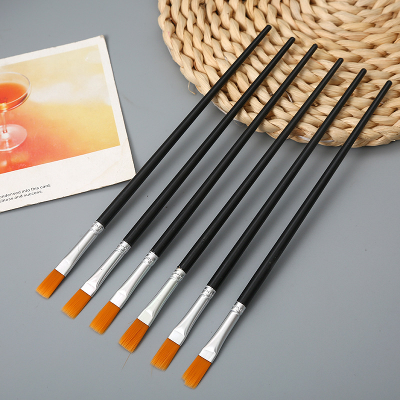 Digital Oil Painting Gouline Pen Nail Art Stroke Nylon Brush Vinyl Doll Plaster Pen