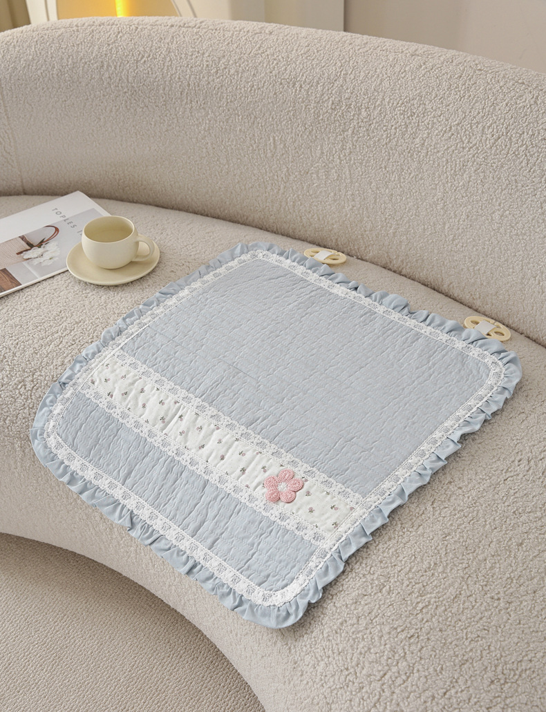 2026 new car seat cushion, pure cotton, suitable for all seasons, single-piece design for the driver's seat, long strip for the rear seat, non-slip, three-piece set