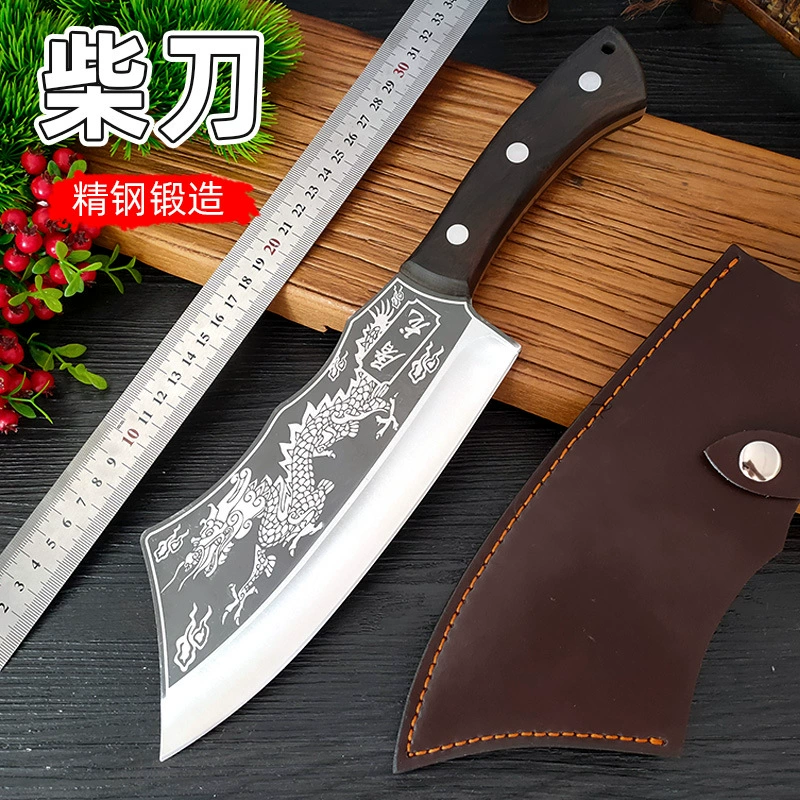 Forging stainless steel outdoor agricultural sickle cutting firewood knife cutting tree cut grass and open mountain knife