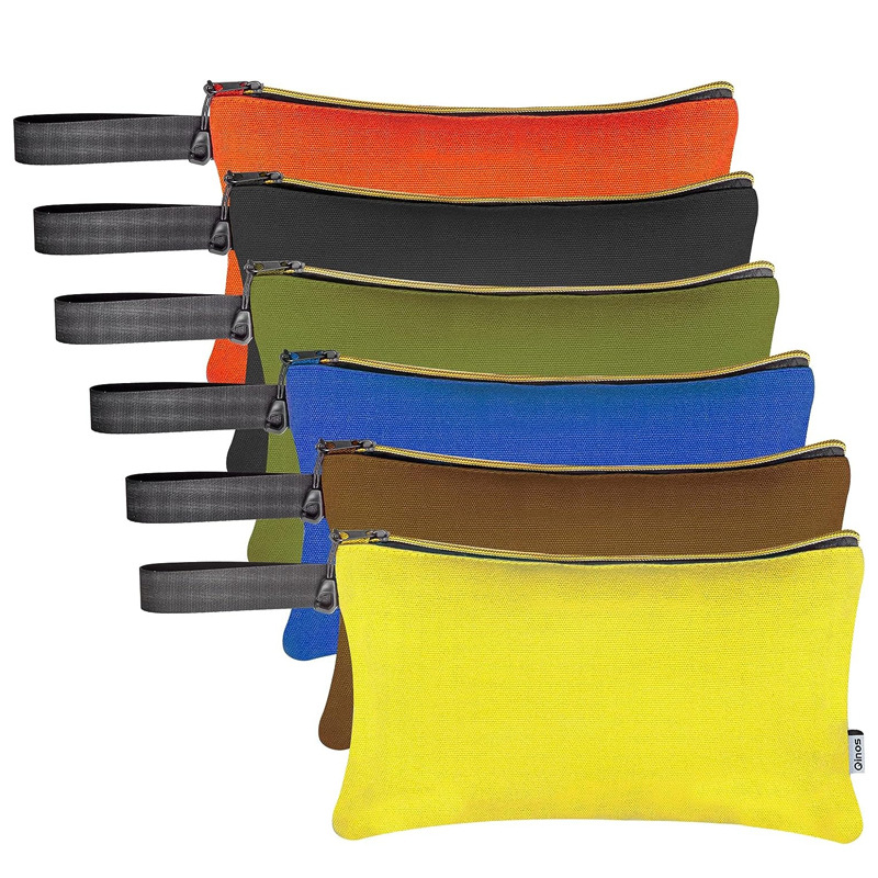 牛津布多彩色收纳袋收纳手包五金工具包零件收纳包手提多功能挂包