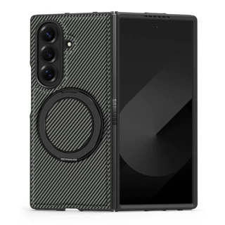 适用于ZFold7折叠屏手机壳Zfold6凯夫拉360支架保护皮套10profold