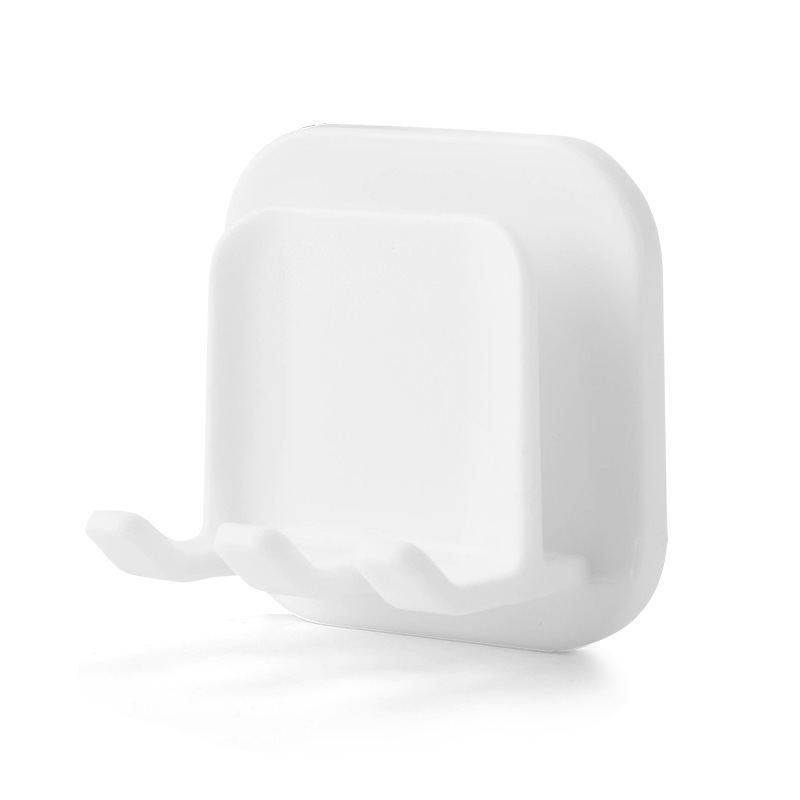 Japonés sin perforación cepillo de dientes estante de almacenamiento pared baño enjuague de vaso de baño simple cepillo de dientes estante de vaso de dientes