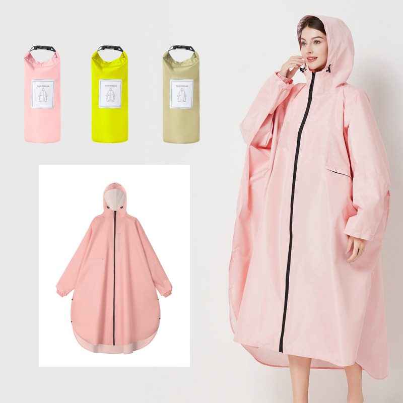Europe and the United States lengthened Japan and South Korea cross-border fashion adult cycling outdoor raincoat men and women Amazon poncho foreign trade generation Europe and the United States lengthened Japan and South Korea cross-border fashion adult cycling outdoor raincoat men and women Amazon poncho foreign trade generation