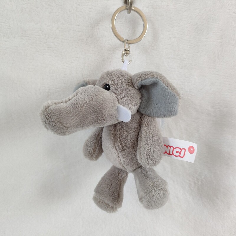 Factory supply wholesale pendant bag pendant doll machine grab doll pendant keychain jungle elephant Factory supply wholesale pendant bag pendant doll machine grab doll pendant keychain jungle elephant