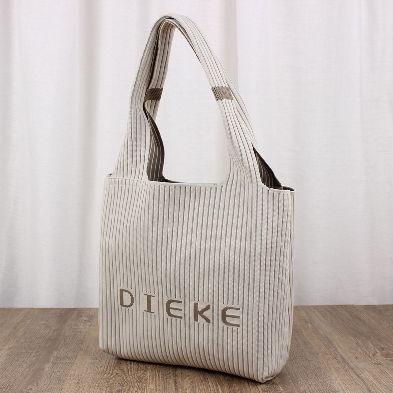 Nicho de moda multicolor de las mujeres bolso de hombro simple bolso de la moda de las mujeres