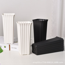 塑料花盆花瓶摆件桌面鲜花仿真花插花桶现代简约花店园艺花盆塑料