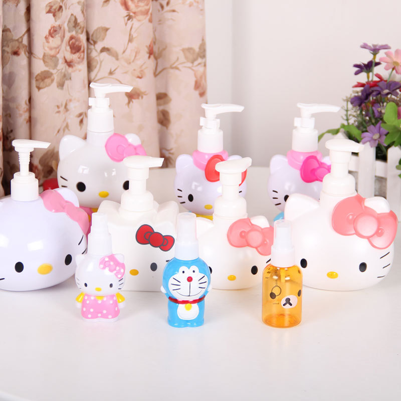 Viaje sub-botella desinfectante de manos cosmética botella vacía prensa loción portátil botella de gel de ducha champú botella pequeña