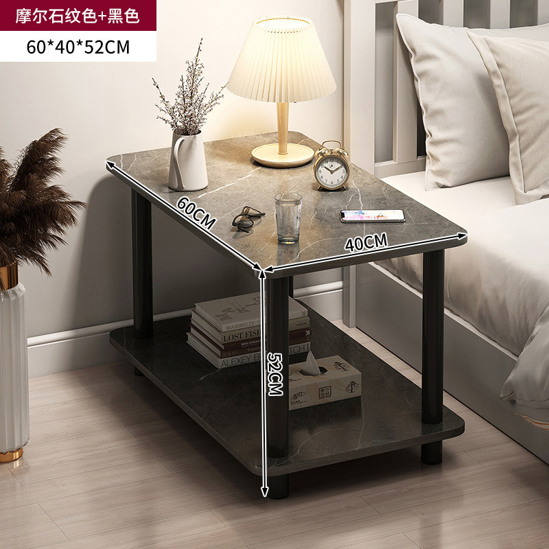 Mesa de cabecera simple sala de estar sofá mesa de té dormitorio mesa de cabecera simple alquiler mesa de comedor doméstica