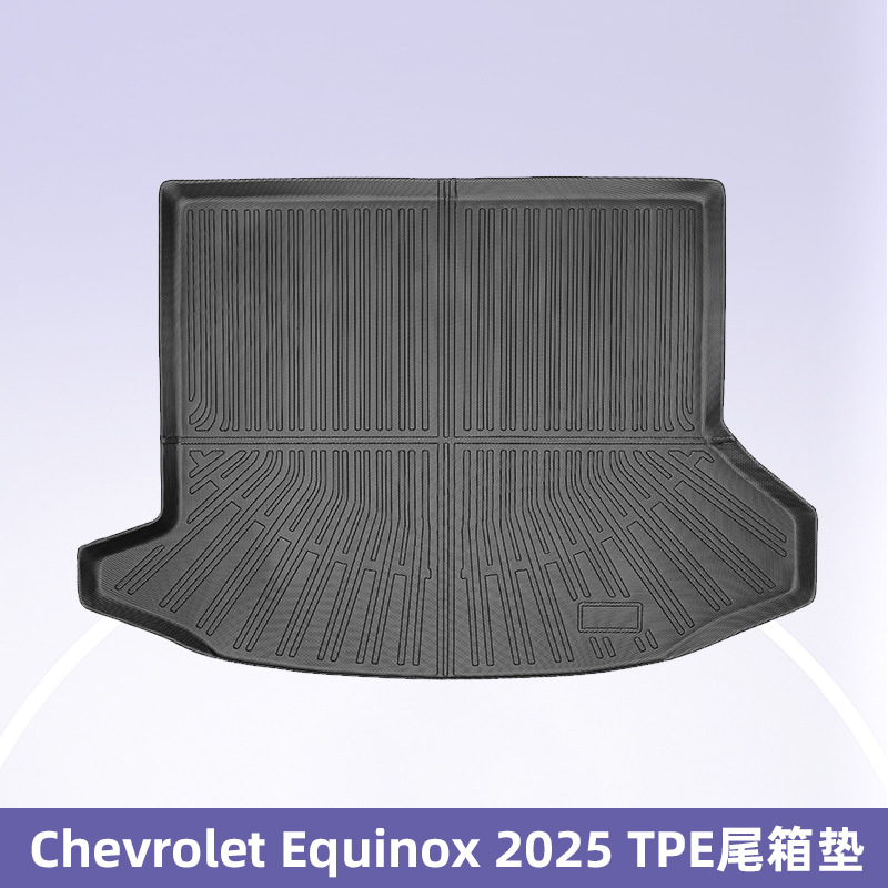 Para Chevrolet Equinox 2025 TPE Foot Pad 3D All Weather Backpack Pad