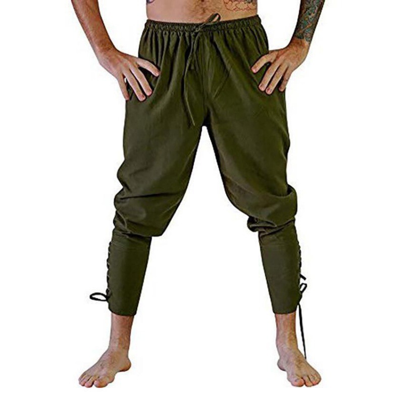 Men's Casual Pants New Arrivals Amazon Casual Pants Summer Long Pants Ankle Strap Pants Medieval Pirate Ship Pants