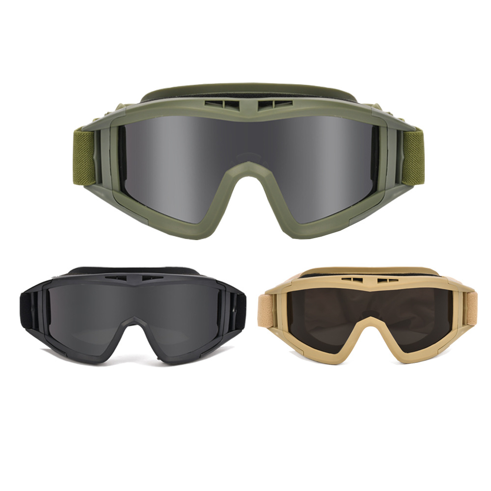 Gafas Tácticas Antibalas de TPU y PC A Prueba de Explosiones para Tiro y Uso Táctico