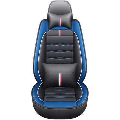factory wholesale seat cover one-piece – Seat cushion, seat cover - black-and-blue-single-seat-deluxe-edition