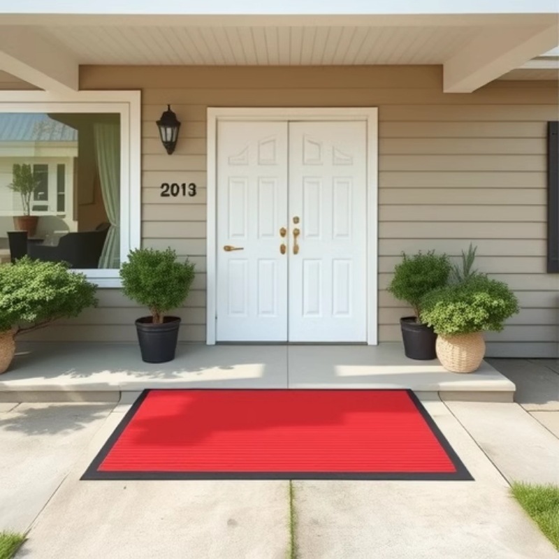 入户门地垫进门家用门垫防滑耐磨脚垫玄关大门口七条纹门外地毯