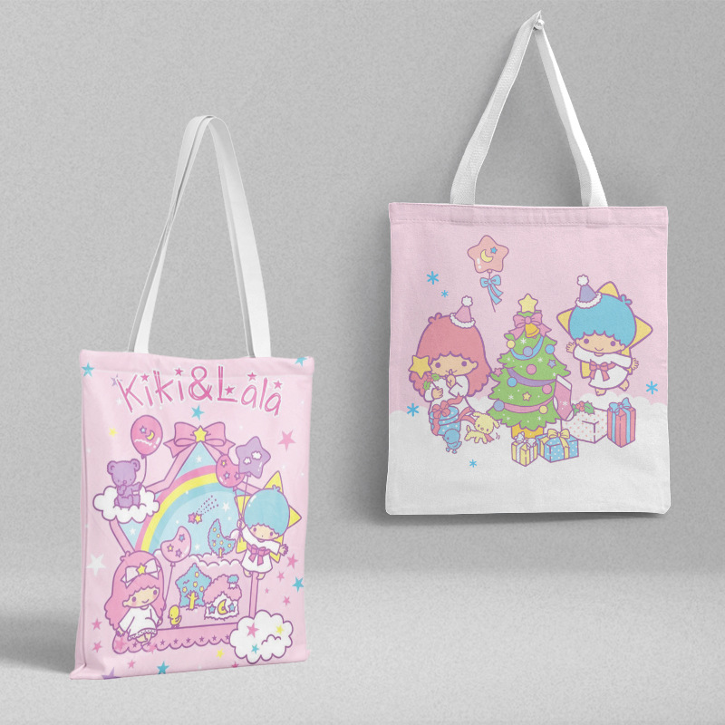 Bolsa de lona Sanli Gull pequeña fresca y simple estilo ins versión coreana hermosa bolsa de hombro bolsa de compras portátil al por mayor