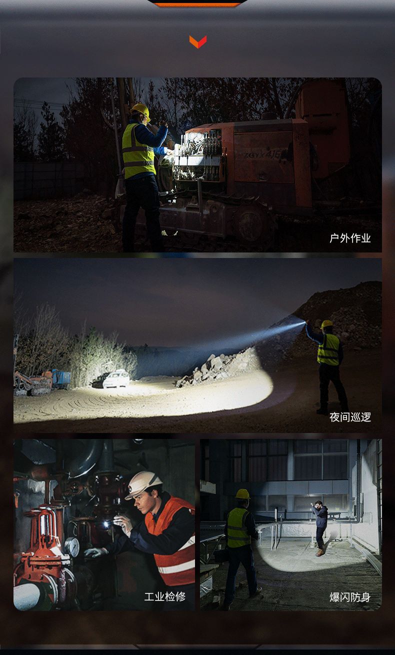 FENIX C5 PRO high-brightness, long-range, outdoor LED flashlight with a waterproof design and magnetic tail for easy attachment