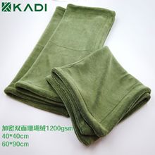 超细纤维加密双面小辫子布擦干毛巾 汽车美容高密吸水洗车擦车巾