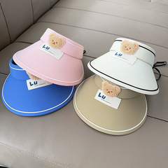 子供の空の日よけ帽子の夏の新型の日よけ帽子の漫画の空の帽子の日よけ帽子の大きいつばは紫外線を防ぎます。
