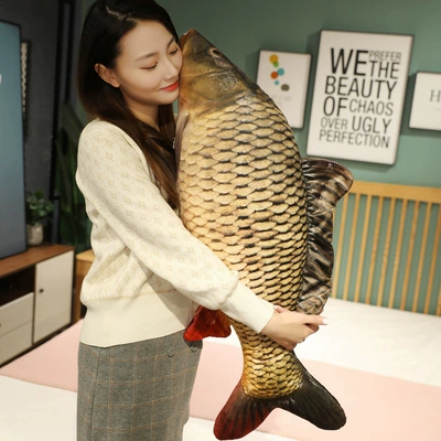 green fish plush pillow Oyuncaq yastıqlar