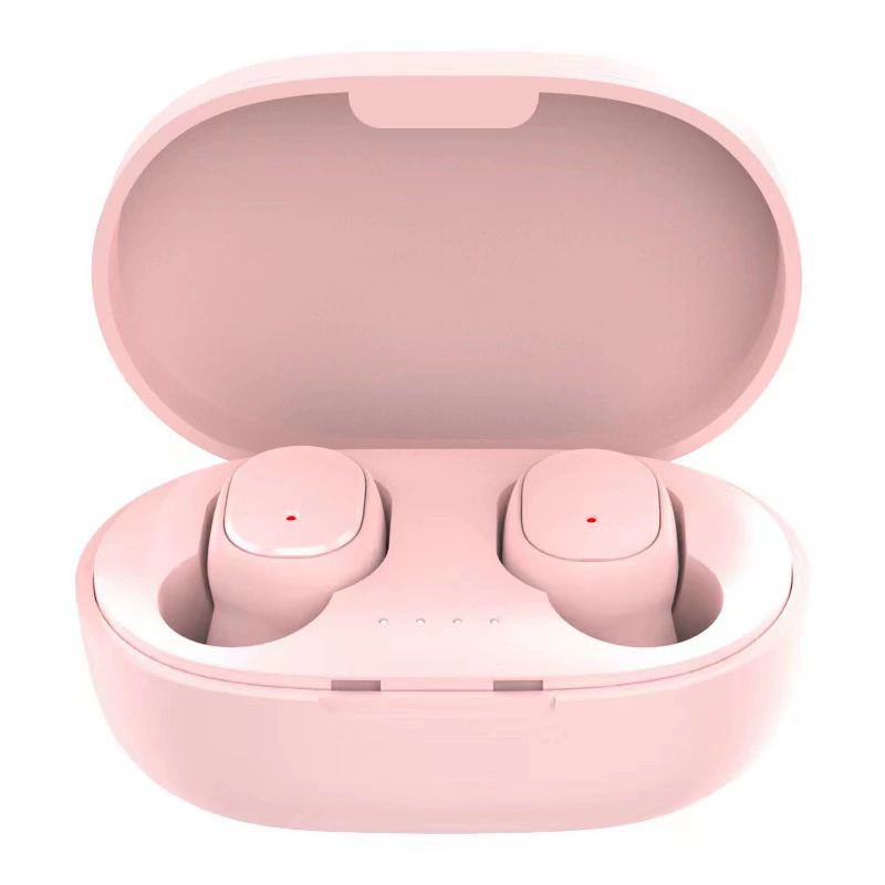 True wireless earbuds E6/E7/A6S, Bluetooth 5.2, compact charging case, multi-color options