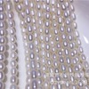 Cream necklace from pearl, 4-6mm, wholesale