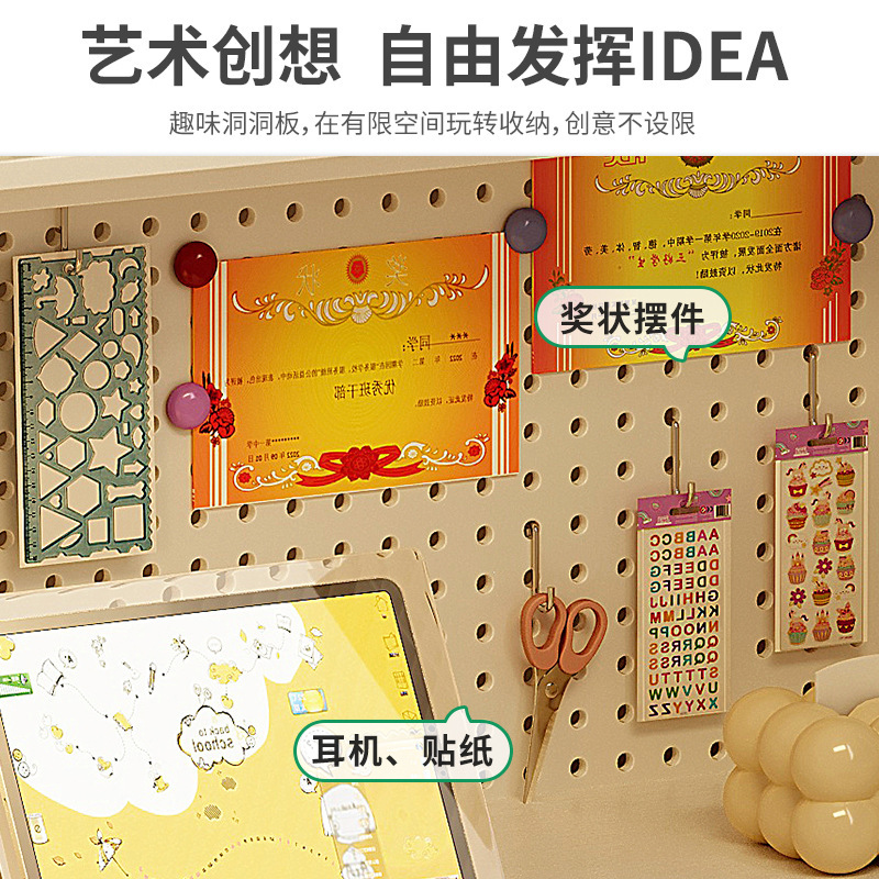 Dormitorio de niña Escritorio de computadora Tocador con estantería Mesa de juegos blanca integrada Escritorio de aprendizaje para estudiantes