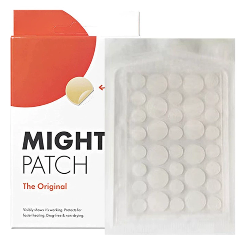 Гидроколлоидные пластыри от прыщей для трансграничной торговли — бестселлер на Amazon, незаметные под макияжем, для закрытых комедонов, очищающие от прыщей, водонепроницаемые, дышащие, для кожи, склонной к акне.