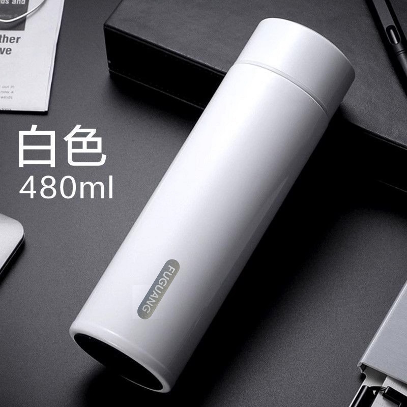 Fuguang taza de aislamiento hombre taza de agua de gran capacidad taza de impresión de taza de escritura portátil de negocios taza de café caja de regalo