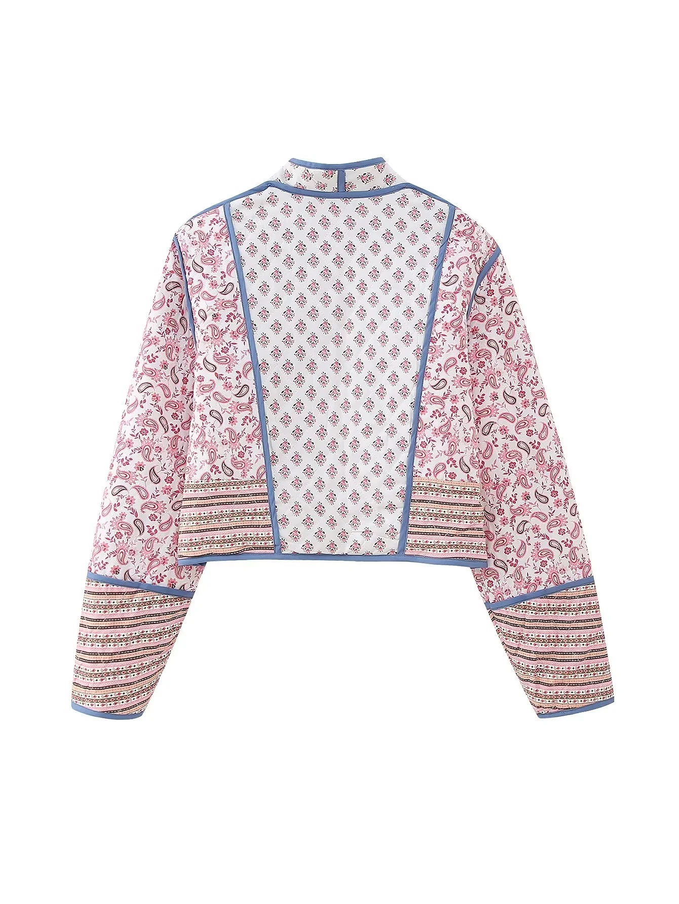 Demi-season двусторонняя хлопковая куртка, AliExpress, свободный крой, ES5733