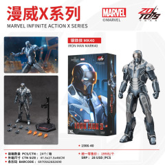 正品新品中动漫威钢铁侠MK40可动人偶模型手办摆件十周年纪念版