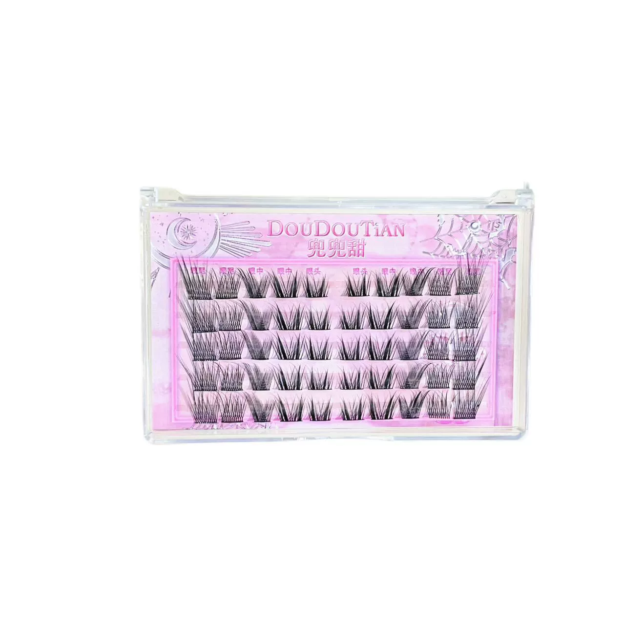 兜兜甜 Comics, children's realistic false eyelashes, new collection
